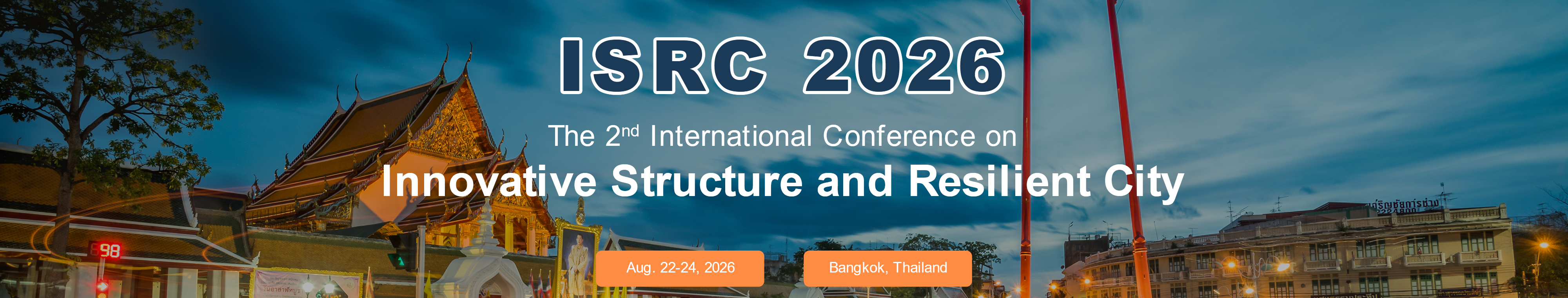 The 2nd International Conference on Innovative Structure and Resilient City
